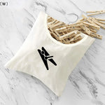 sac rangement pinces linge crochet suspendu tissu imprimé utilitaire fenêtre transparente minimaliste