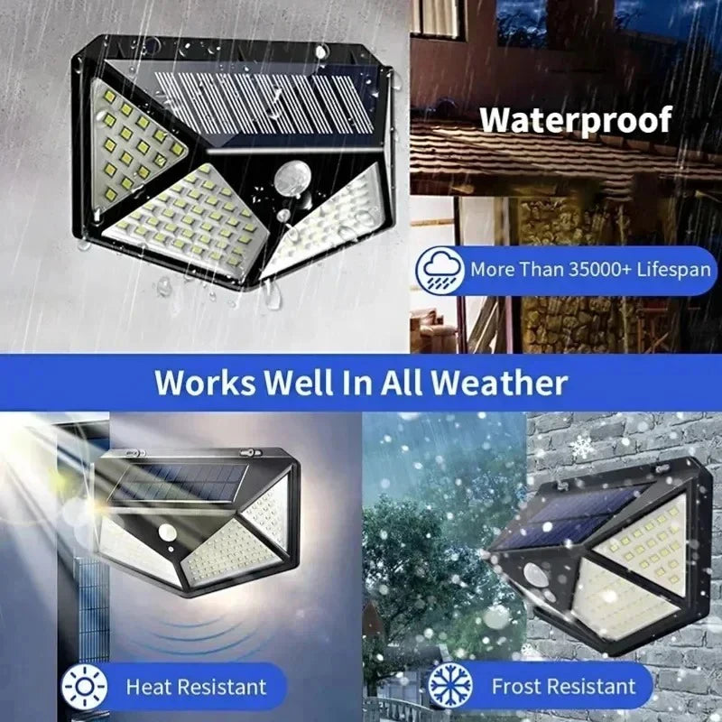 lampe solaire murale noire panneau led vis fixe moderne extérieur garage jardin