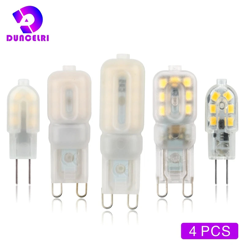 ampoules led g4 g9 blanc froid transparent modernes 3w 5w 220v 12v 50000h salon