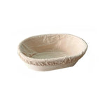 panier pain tissu rayures horizontales classique couverture beige levée pain maison