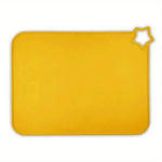tapis sol silicone opaque moderne beige rose gris jaune vert bleu respectueux environnement