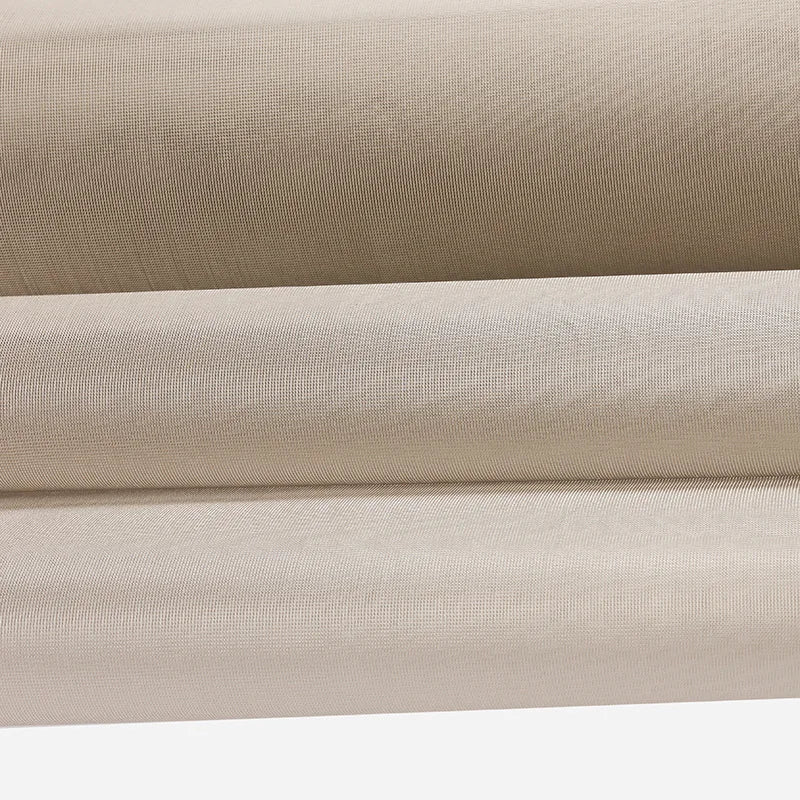 tissu es fibre résistant électromagnétique 108cm beige clair moderne respirant bricolage