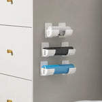 organisateur sacs poubelle adhésif blanc noir moderne multifonction chambre cuisine