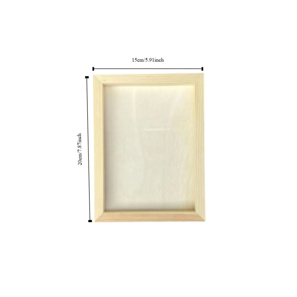 cadres bois naturels classiques différents enfants decoration photo façon rustique