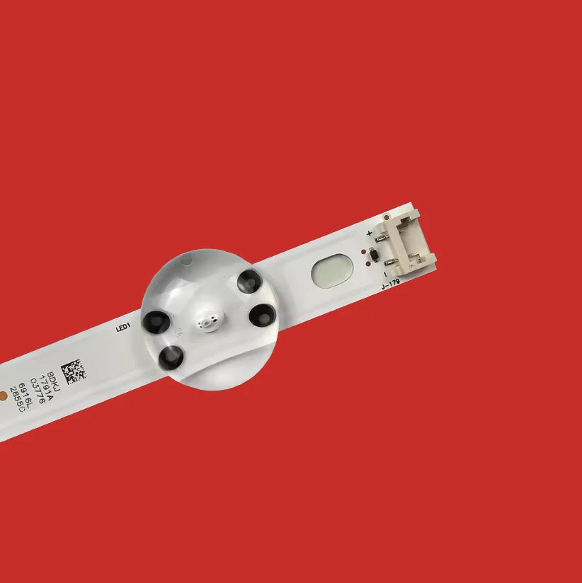 ruban led blanc leds adhésif moderne connecteur tension 3v 660mm