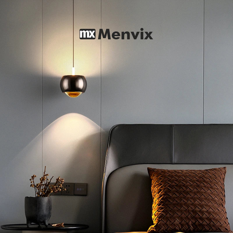luminaire suspendu moderne noir doré opaque mat éclairage salon chambre coucher