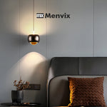 luminaire suspendu moderne noir doré opaque mat éclairage salon chambre coucher