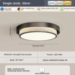 lampe moderne texture bois cristaux dorés noir opacité led tricolore