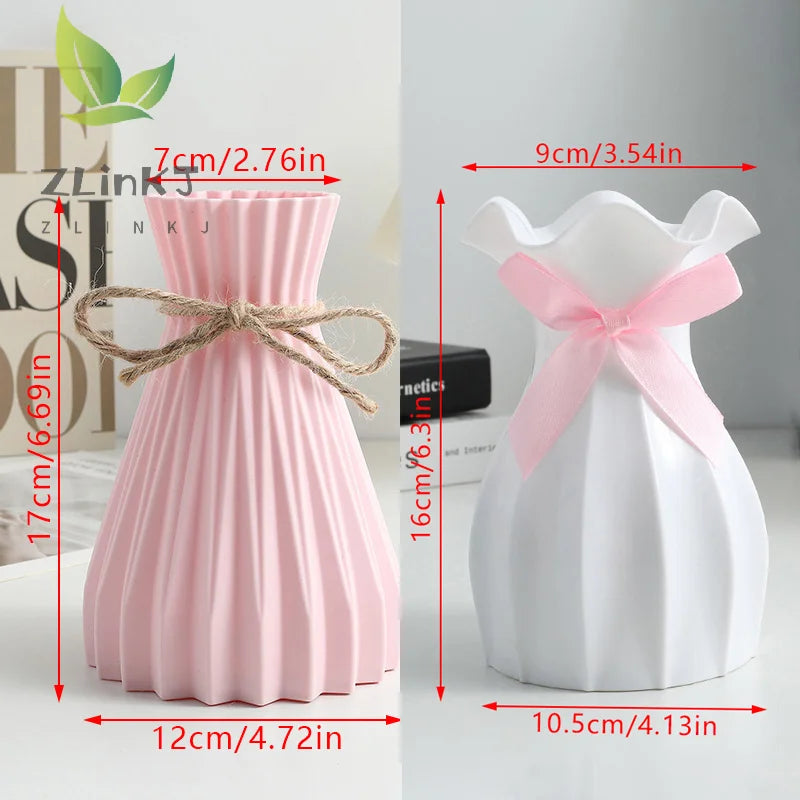 vase moderne élégant rose blanc vert bleu gris beige rayures plissées opacité cordelette
