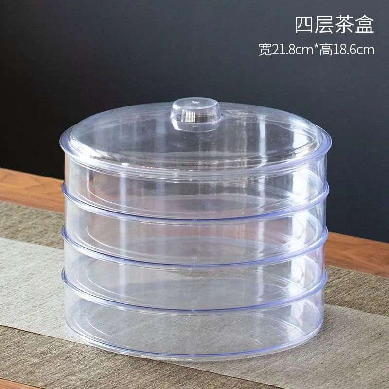 boîte thé transparente imprimé chinois moderne résistante humidité papier d'emballage double couche