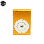 lecteur mp3 portable argent rose noir or bleu métal brillant compact moderne clips