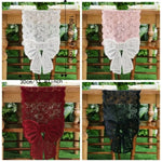 chemin table dentelle fleur noix coco blanc rose rouge noir festive romantique vintage