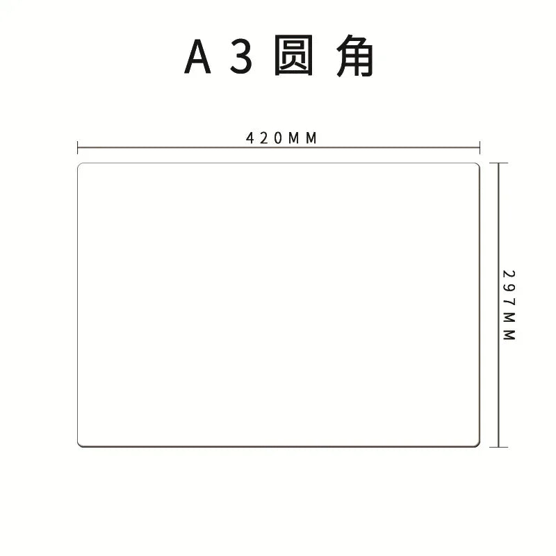 tableau blanc effaçable aimants marqueurs gomme effacer adhésif moderne blanc uni opaque A3 A4