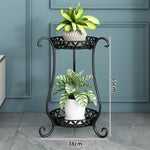 étagères métal or noir blanc plantes intérieur classique moderne autoinstallation multifonctionnels pots