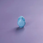 vases résine motifs floraux blanc vert rouge bleu