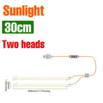 lampe led plante 30 50cm blanc rose bleu moderne clips adaptable usb