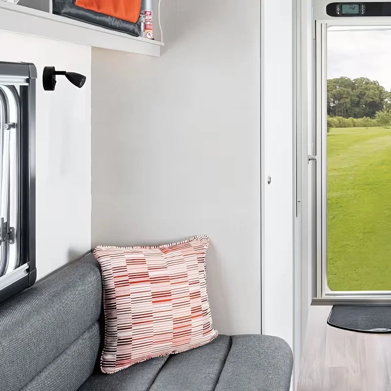 lampe murale flexible argentée moderne interrupteur inclinable led 12v cuisine salle manger