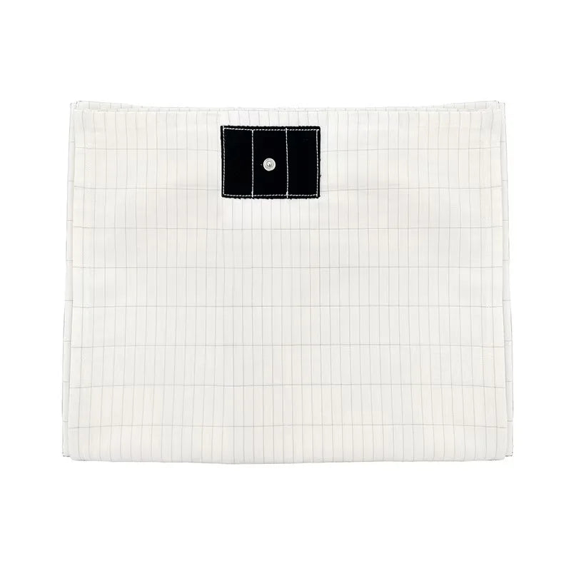 coussin chauffant électrique blanc rayures câble prise bouton contrôle moderne blanc noir