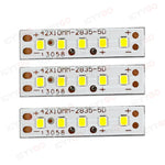 bande led blanche 42mm moderne 3v 300ma 2835 smd 10pcs opaque