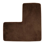 tapis bain doux moderne beige sapphire blue coffee grey lake blue mousse mémoire forme