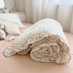Ensemble literie 3 pièces housse de couette et taies d'oreiller assorties