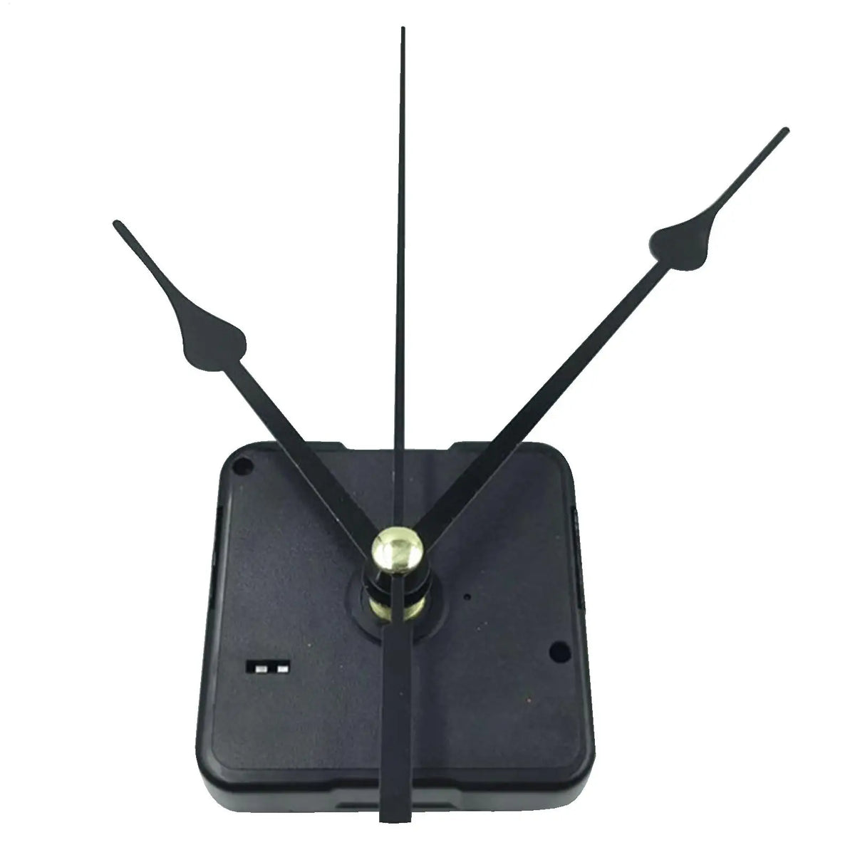 mouvement montre aiguilles noir moderne horloge accessoire décoration intérieur quartz silentieux précision heures contemporain