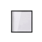 cadre photo transparent minimaliste blanc fentes billets set 15x15cm 20x20cm 29x29cm