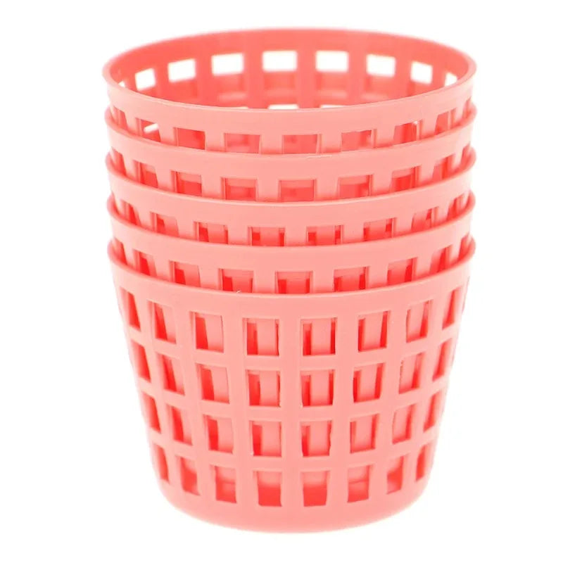 mini paniers rangement bleu beige marron rouge réticulée modernes 12èmescale