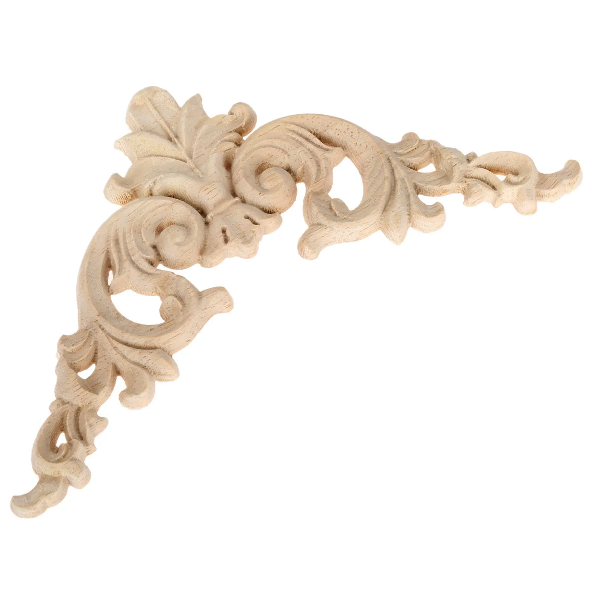 corniche décorative baroque ornements floraux bois sculpté ajustement meubles murs portebiancheclair
