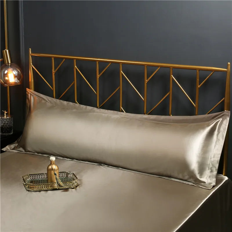 taies d'oreiller polyester uni bleu marine rose pâle blanc noir simples modernes respectueux environnement