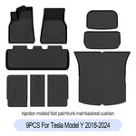 tapis sol voiture noir rayures horizontales surface rugueuse moderne clips antidérapant