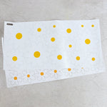 sticker mural fleur marguerite blanc jaune deco enfantine champetre pvc moderne decoration maison bricolage