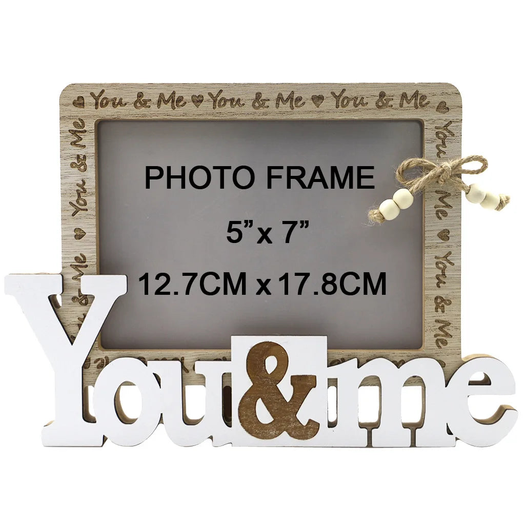 cadre photo bois coeur moderne mr mrs clips decoration valentin mariage famille erotique
