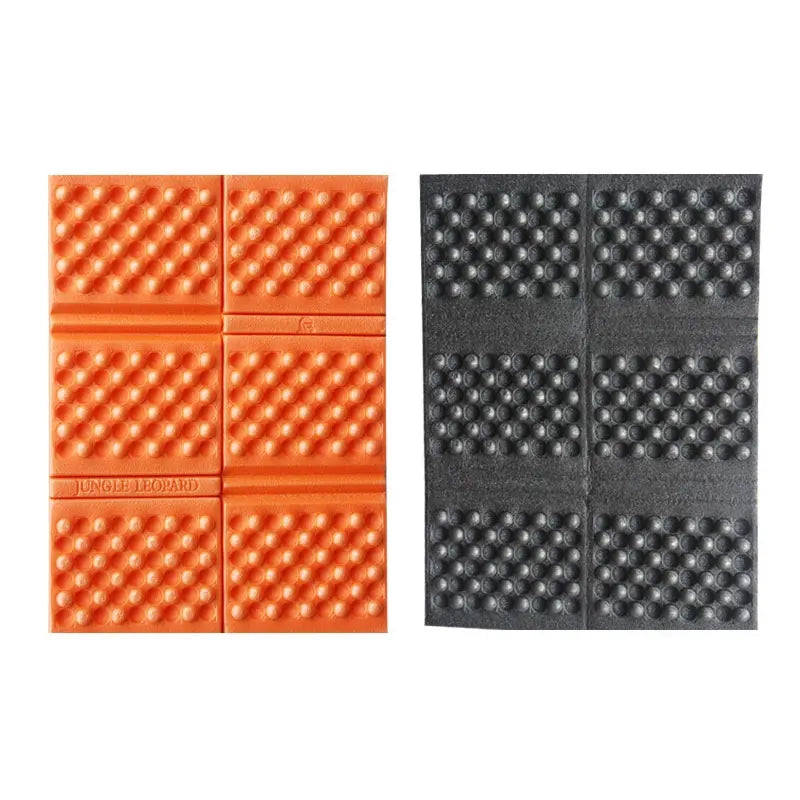 tapis sol pliable imperméable mousse pu xpe perforé orange vert bleu violet moderne camping