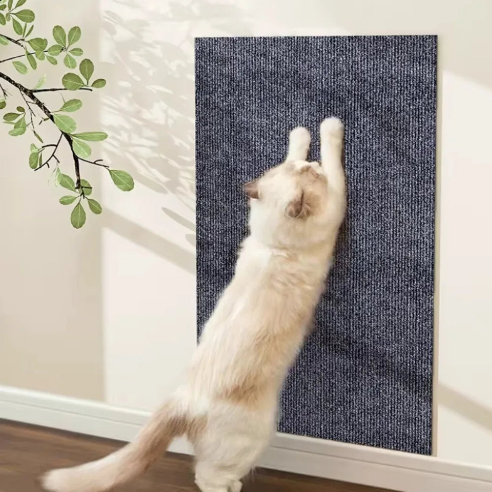 tapis anti griffes chats protection canapé auto adhésif 60x200cm gris beige moderne