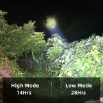 lampe frontale led rechargeable ip65 camping pêche chasse nuit voyage sensoriel adjustable