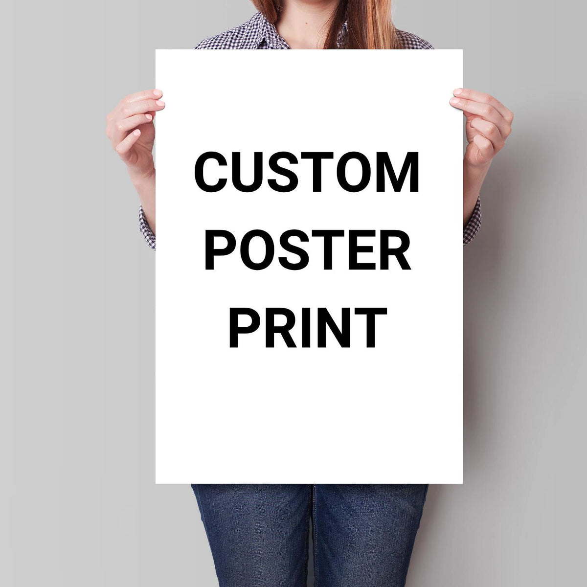affiches personnalisées mariage blanc texte moderne photo anniversaire decoration salle