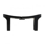 support téléphone noir minimaliste fentes sangle 62mm 31mm 26mm 24mm 225mm