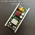 alimentation électrique projecteur laser blanc vert jaune condensateurs bobines connecteurs 230W 380W 24V 12V