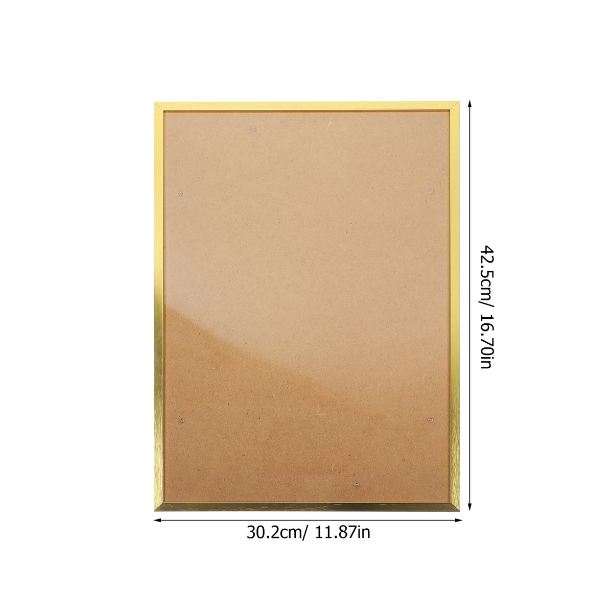 Cadre photo gold noir minimaliste 30x42cm accrochage mur table a3 poster moderne