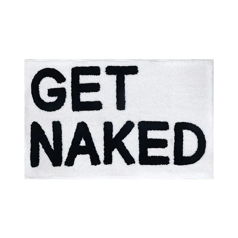 tapis bain antidérapant lettres relief moderne couleur noire blanche bleue rouge jaune rose