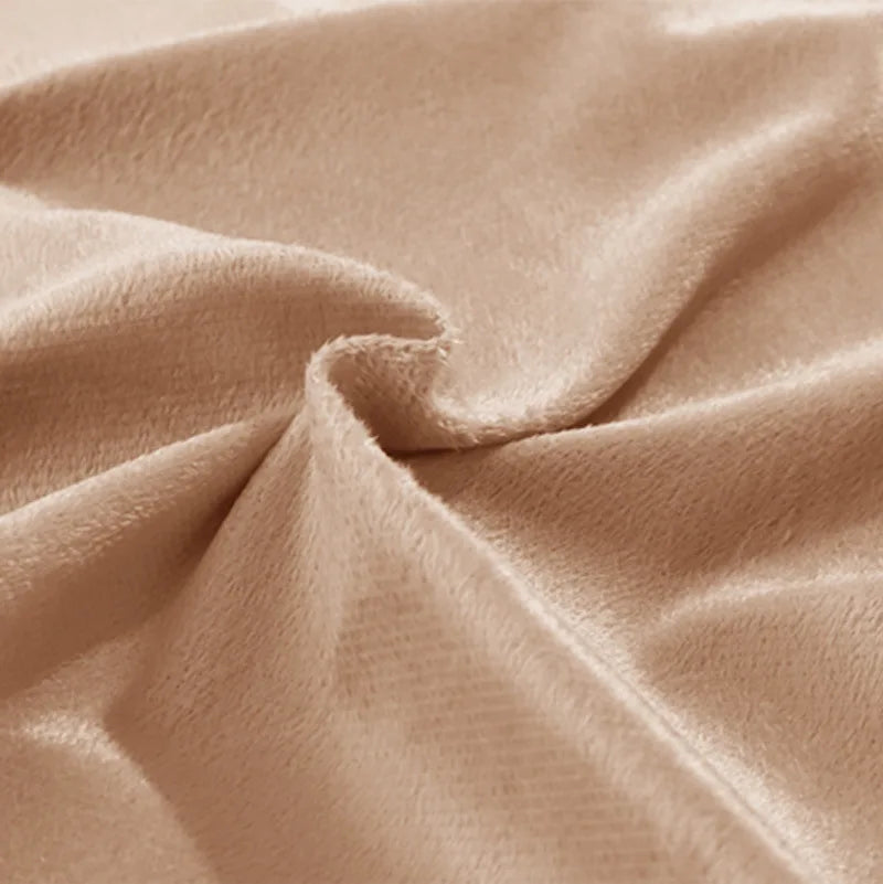 couverture massage spa velours doux table esthétique violet marron beige fixation