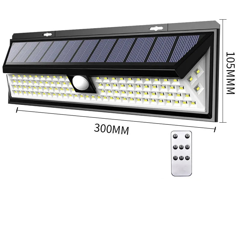 lampe solaire led panneaux solaires capteur mouvement ip65 moderne extérieure sécurité jardin contemporain