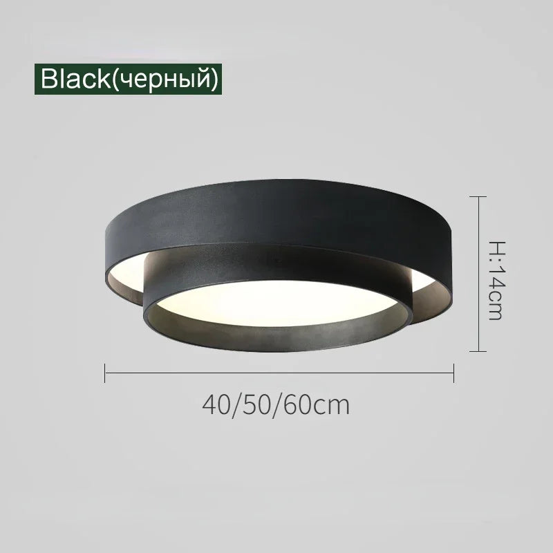 lampe moderne blanc noir acrylique aluminium 40 50 60 cm