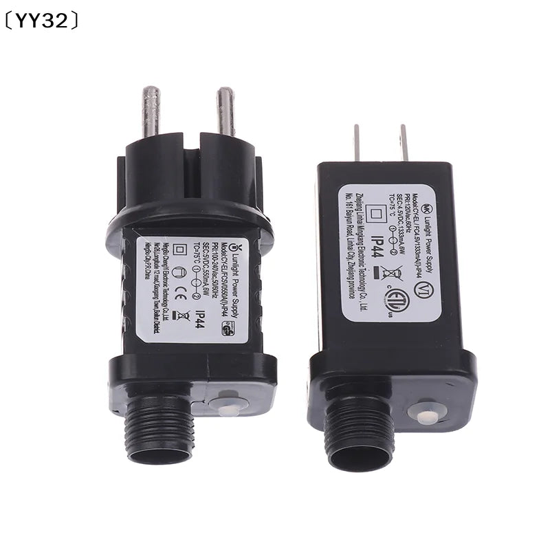 alimentation électrique 5vdc 6w noir prise eu us ip44 étanche laser moderne transformateur éclairage