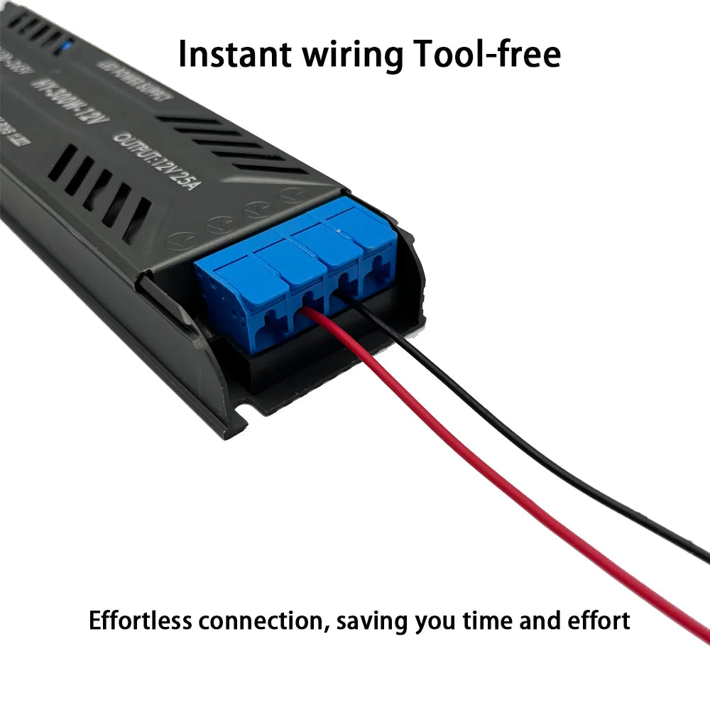 alimentation led 100w 200w 300w 400w 60w dc12v dc24v transformateur ultrafin certifications ul rohs