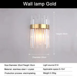 suspension lumineuse moderne dorée cristal chrome poli led télécommande transparente chambre salon