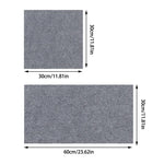 tapis protection chat gris uni tissé adhésif moderne fixe meuble mur 30cm 60cm