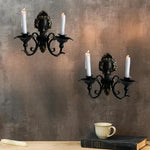 Chandelier mural doré fer vintage décoration murale