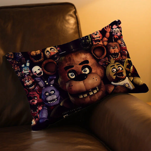 housse coussin rectangulaire motif personnages animés multicolore moderne 100 polyester 30x50cm 40x60cm 48x74cm 50x70cm